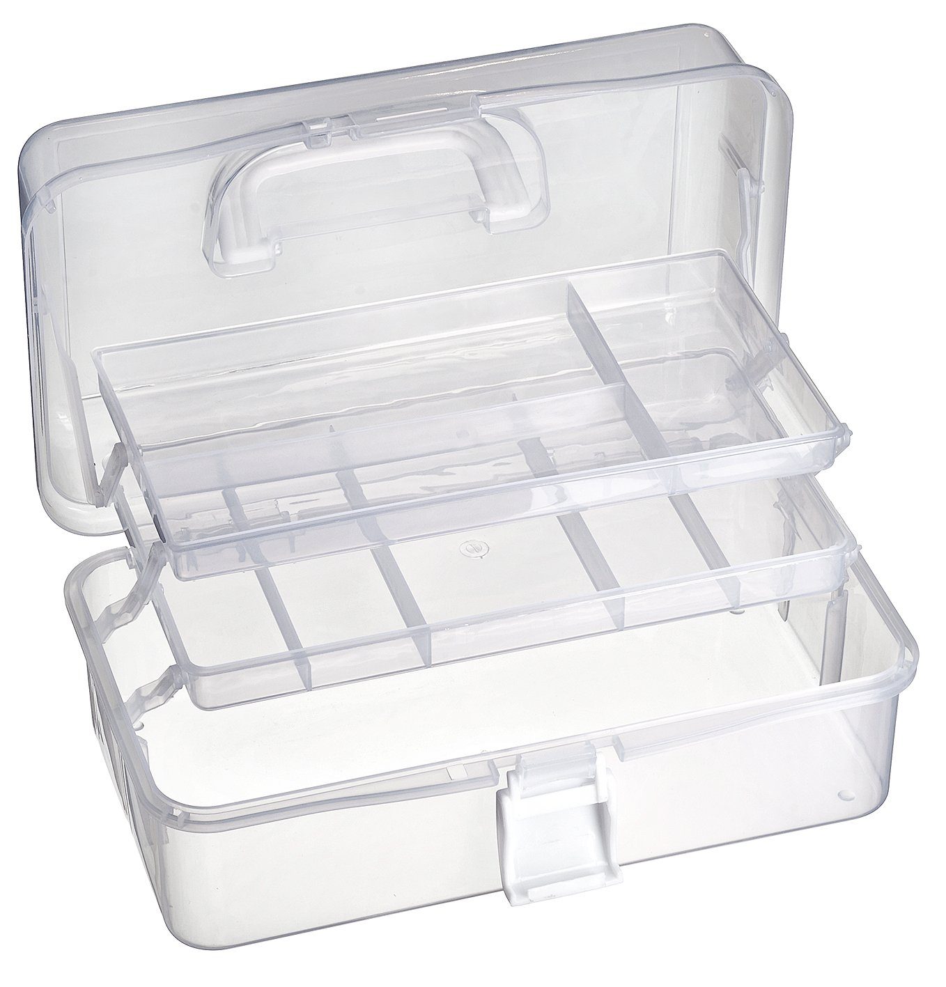 VBS Aufbewahrungsbox, mit Griff, 32 cm x 32 cm x 14 cm günstig online kaufen