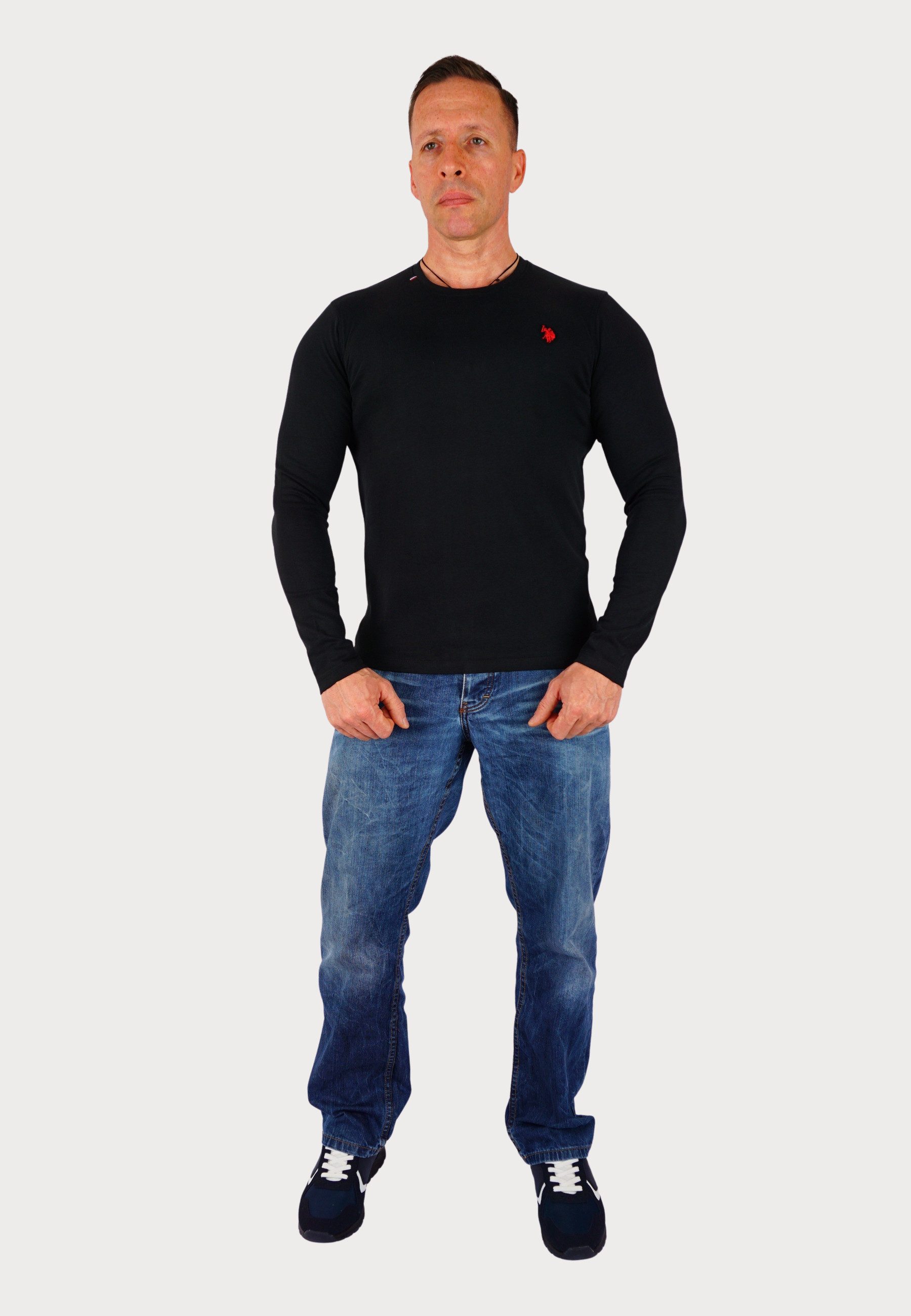 U.S. Polo Assn. Longsleeve Longsleeve Langarmshirt USPA (1-tlg) günstig online kaufen
