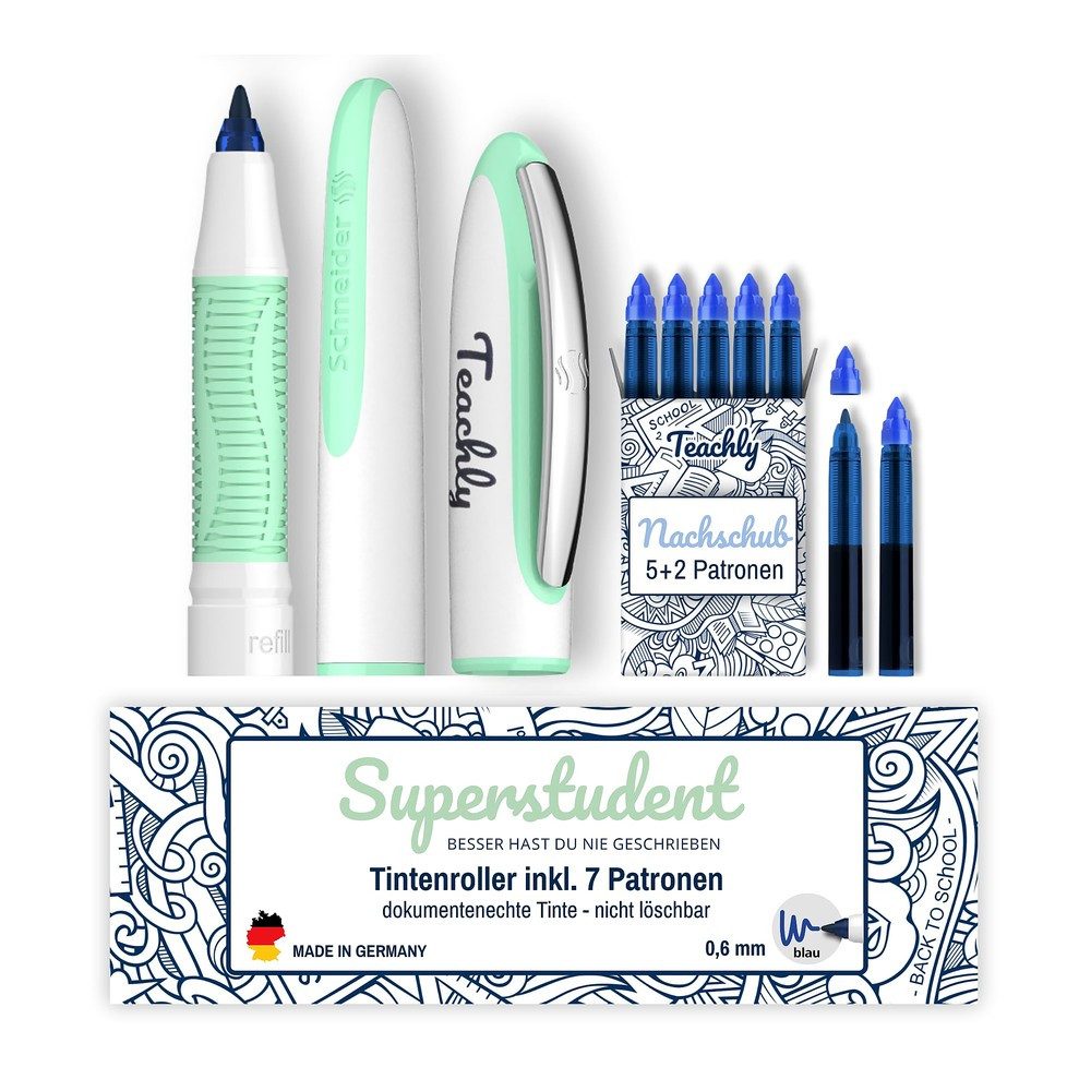 Teachly Tintenroller Superstudent, (1-tlg), farbe