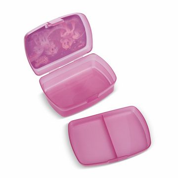 Nici Lunchbox Pony Stars mit Einsatz Pink / Lila, Kunststoff
