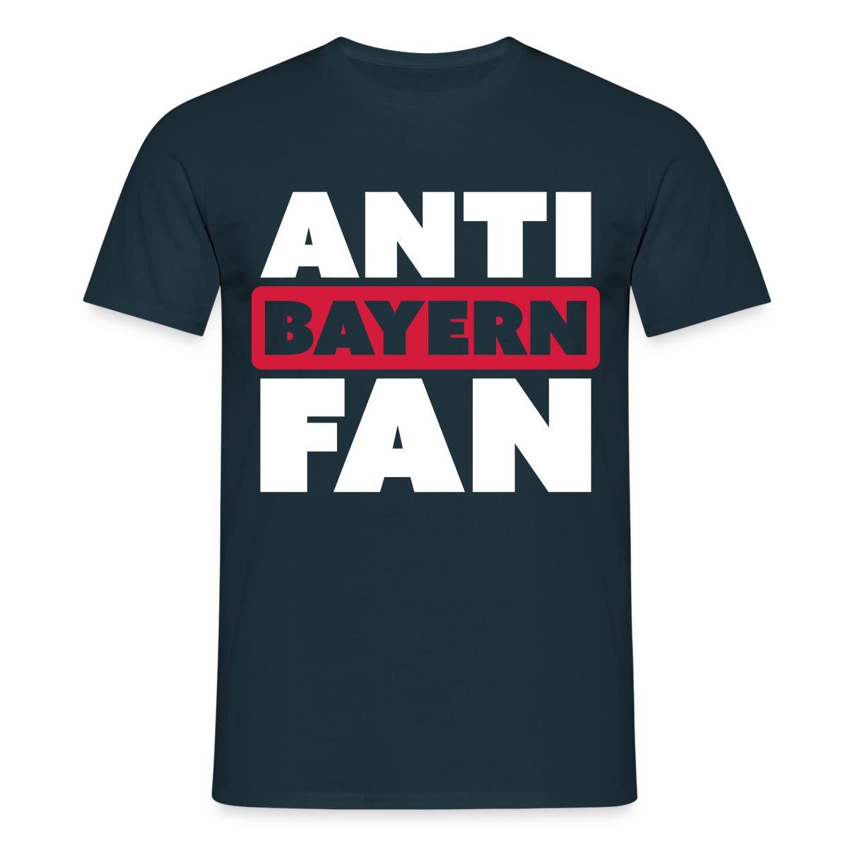 Spreadshirt T-Shirt Anti Bayern Fan Humor Statement Männer T-Shirt (1-tlg) günstig online kaufen