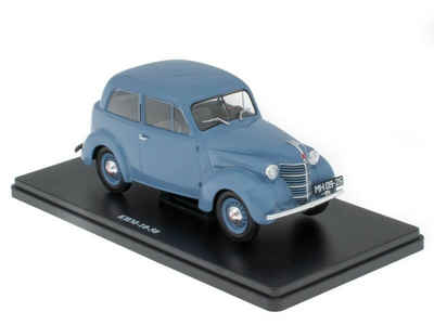 Hachette Sammlerauto Modellauto 1940 KIM 10-50 blau PKW 1:24 Hachette Metall Kunststoff, Maßstab 1:24