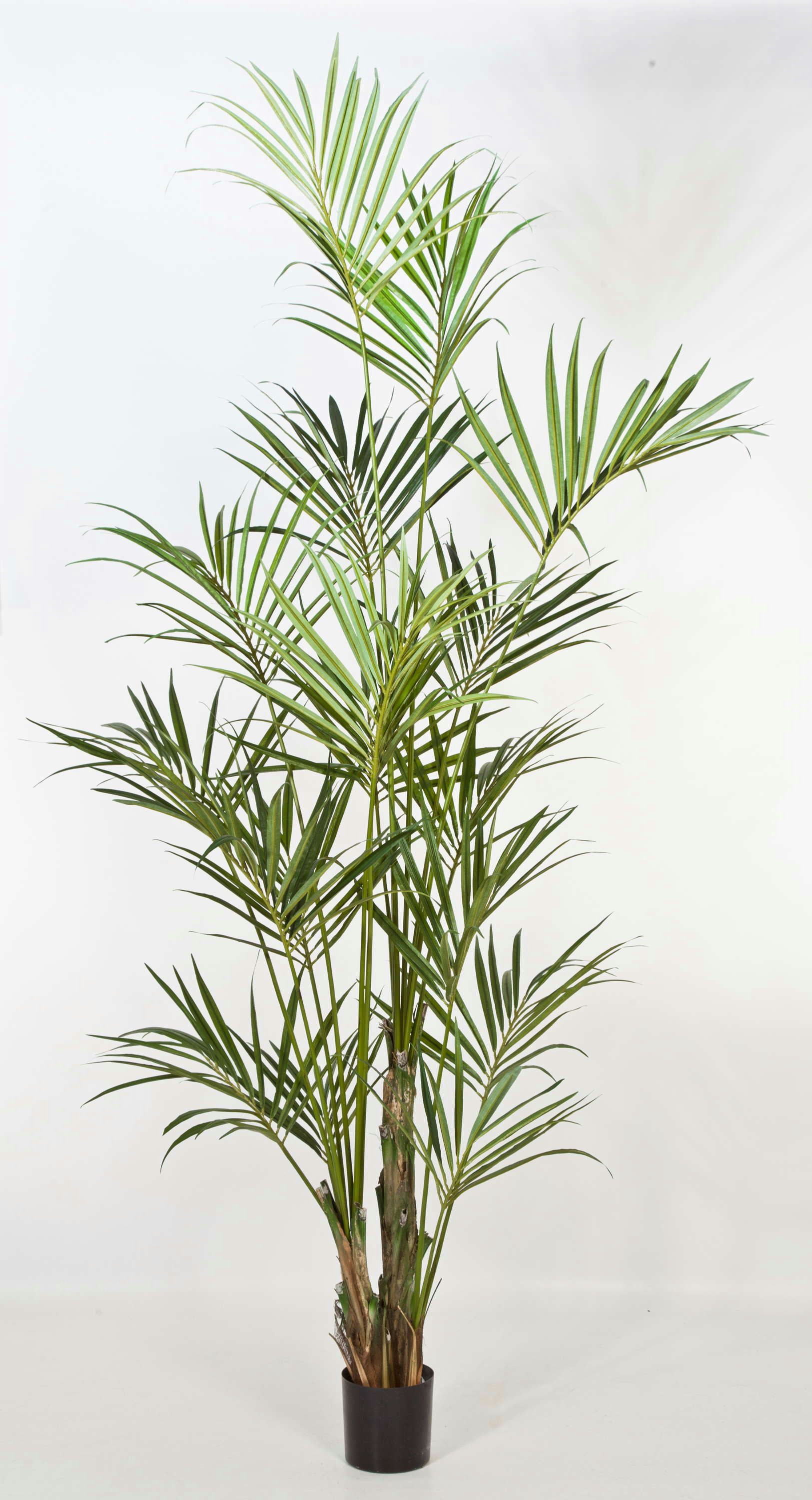 Kunstpalme Künstliche Kentia Palme Natural, 344 Blätter, 260cm Kentia, artplants, Höhe 260.0 cm
