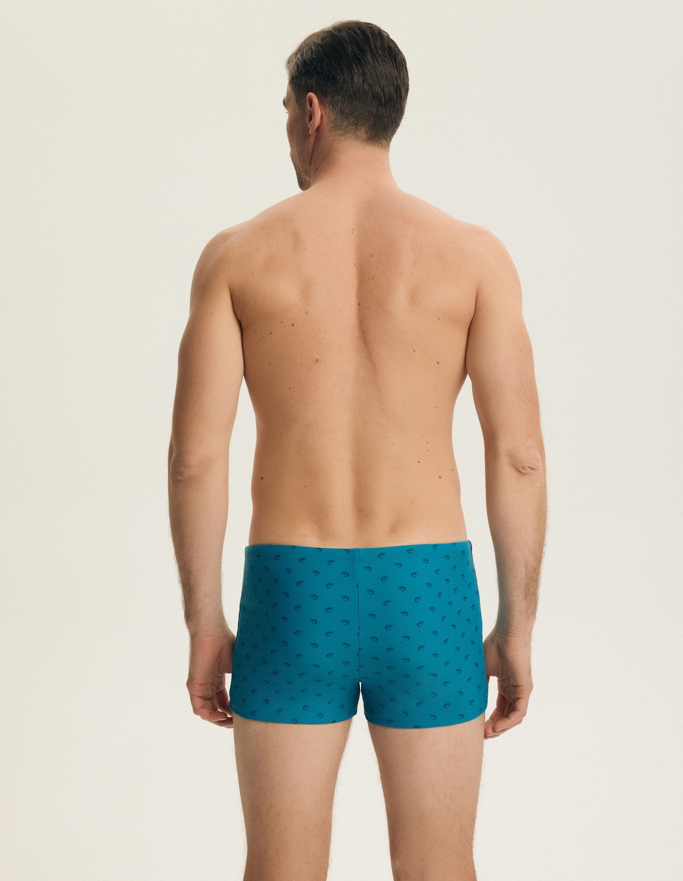 Henderson Boxer-Badehose Leichte Badeboxer aus elastischem Polyamid Mix mit Innenslip Token (1-St)