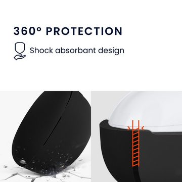 kwmobile Kopfhörer-Schutzhülle Hülle für Huawei Freebuds 4i, Silikon Schutzhülle Etui Case Cover für In-Ear Headphones