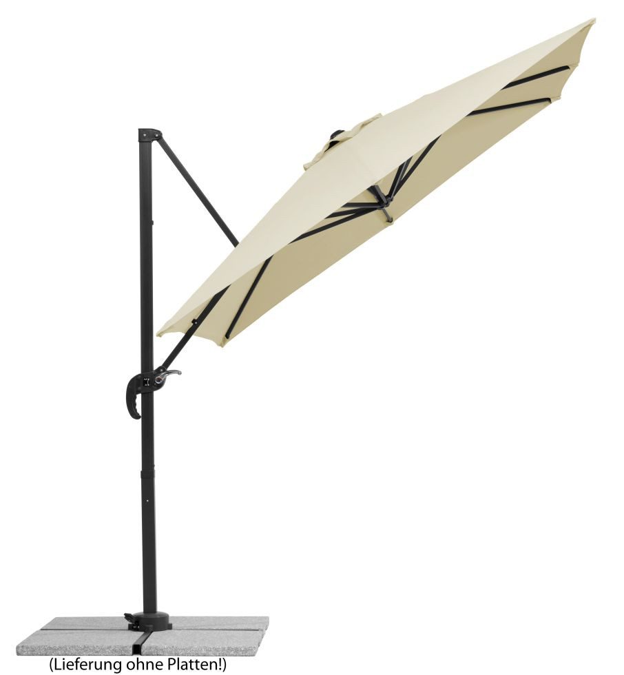Schneider Schirme Ampelschirm Schneider Sonnenschirm Rhodos Junior natur 230 x