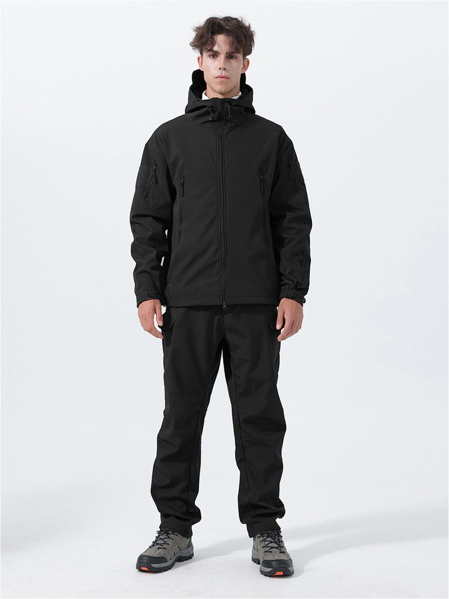 YOUTHUP Freizeitanzug, Herren winddichter, warmer Outdoor-Anzug günstig online kaufen