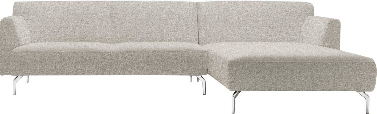 Optik, Ecksofa hs.446, cm schwereloser minimalistischer, 275 in Breite hülsta sofa