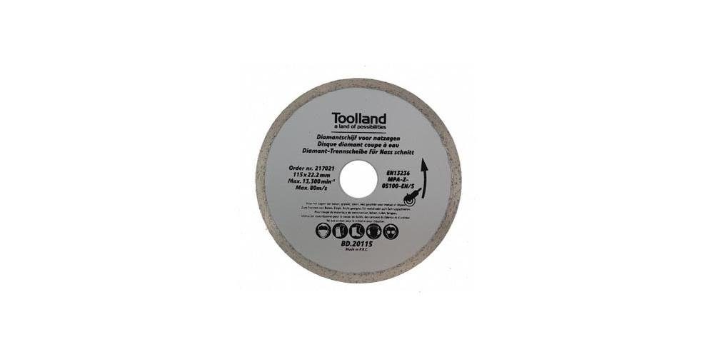 Toolland Handsäge DIAMANT-TRENNSCHEIBE - 180 mm x 25.4 mm