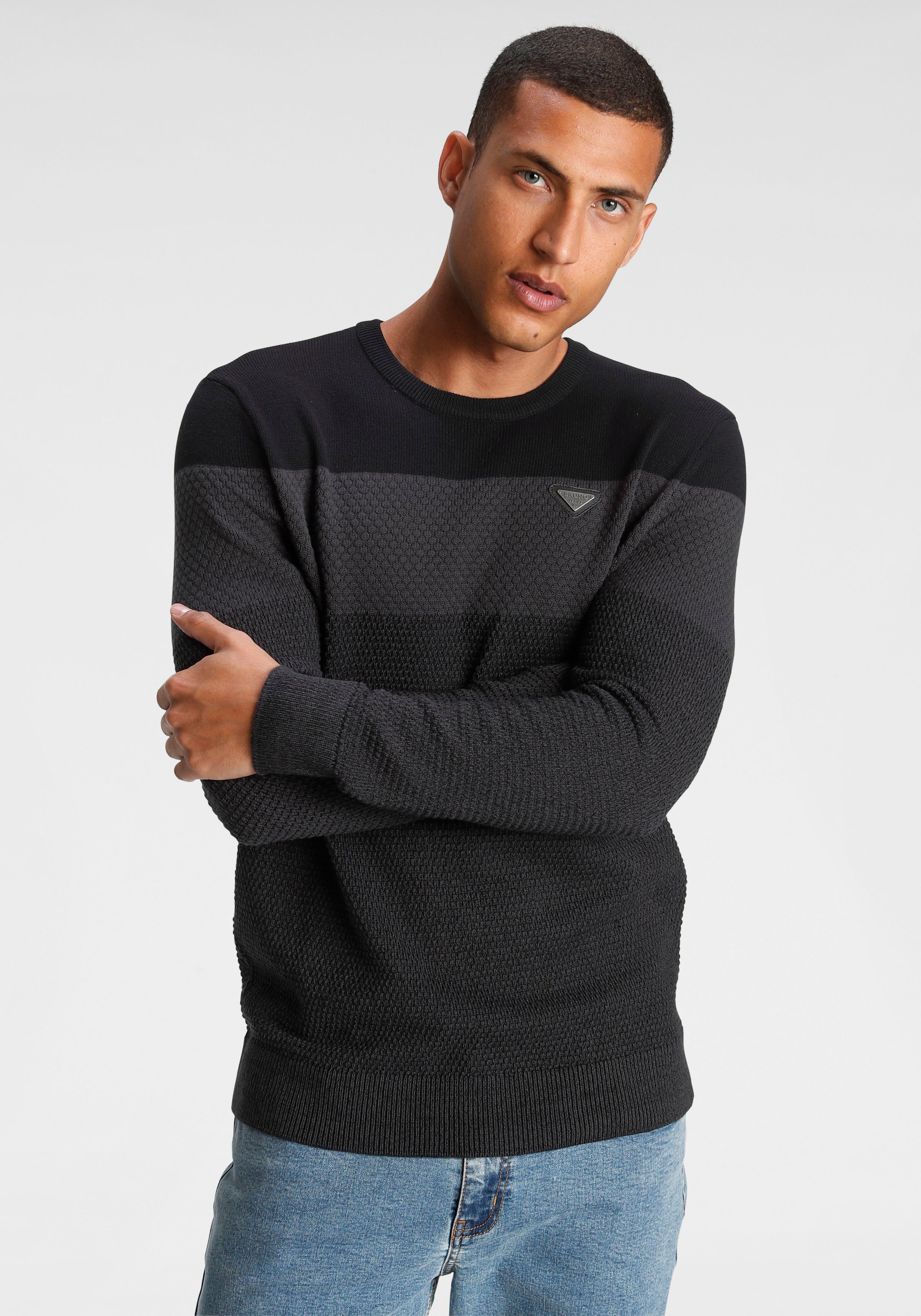 Bruno Banani Strickpullover im modischem Look günstig online kaufen
