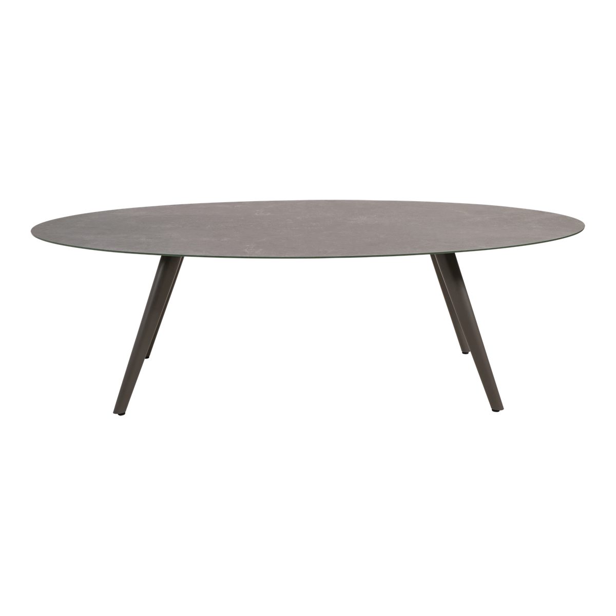 Lesli Living Gartentisch Gartentisch Tafel Esstisch Mojito Ceramic Pardo oval 240x110cm