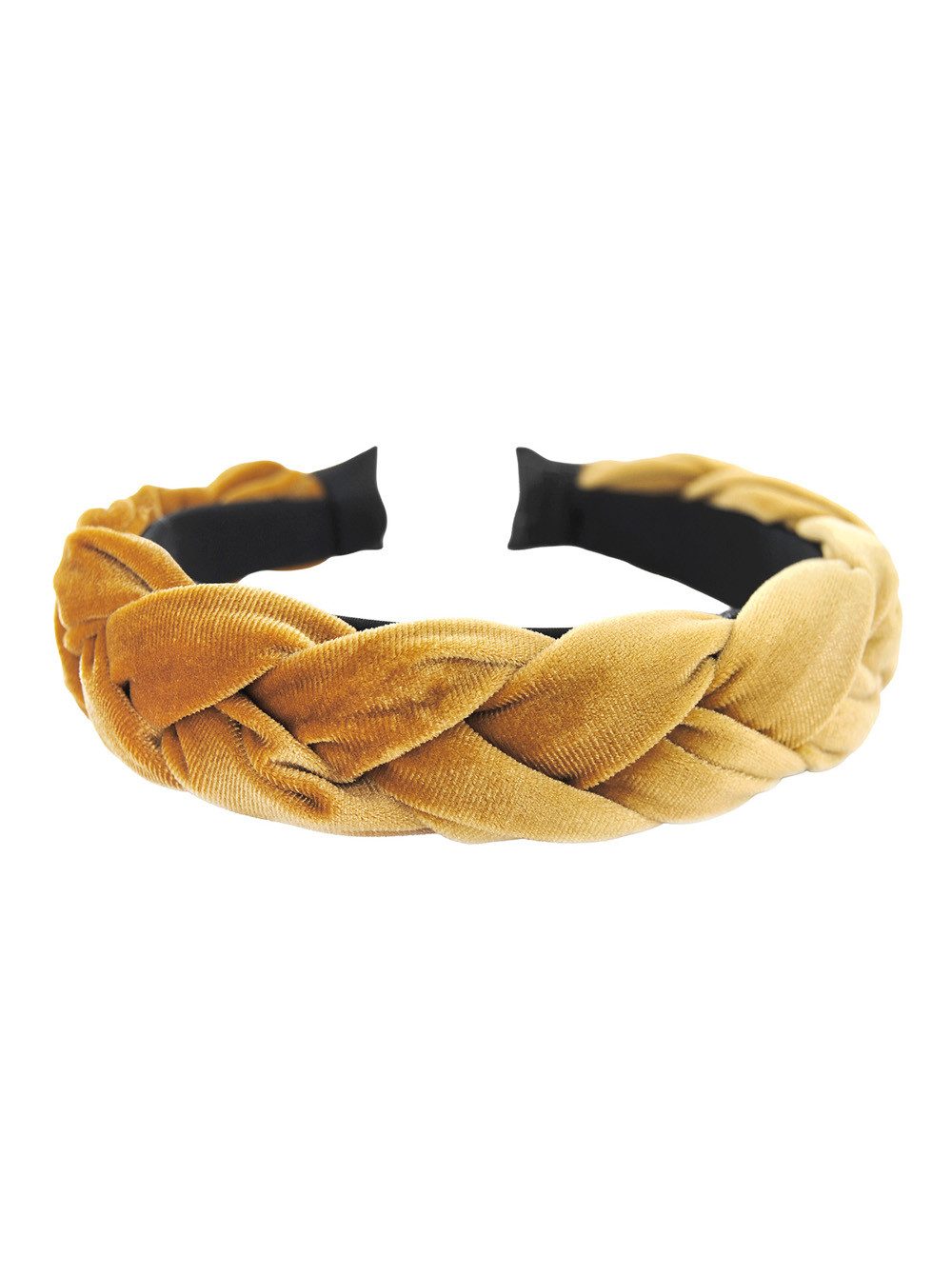 axy Haarreif Haarreif Samt Flechtoptik, Trachten geflochten Vintage Damen Haareifen Haarband