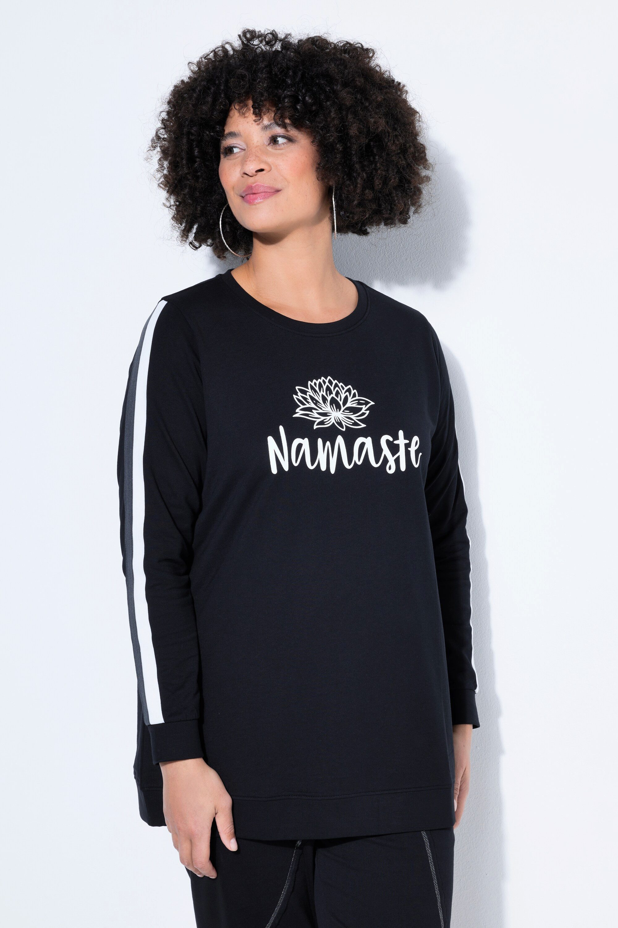 Angel of Style Sweatshirt Sweatshirt Komfort Fit Namaste-Motiv