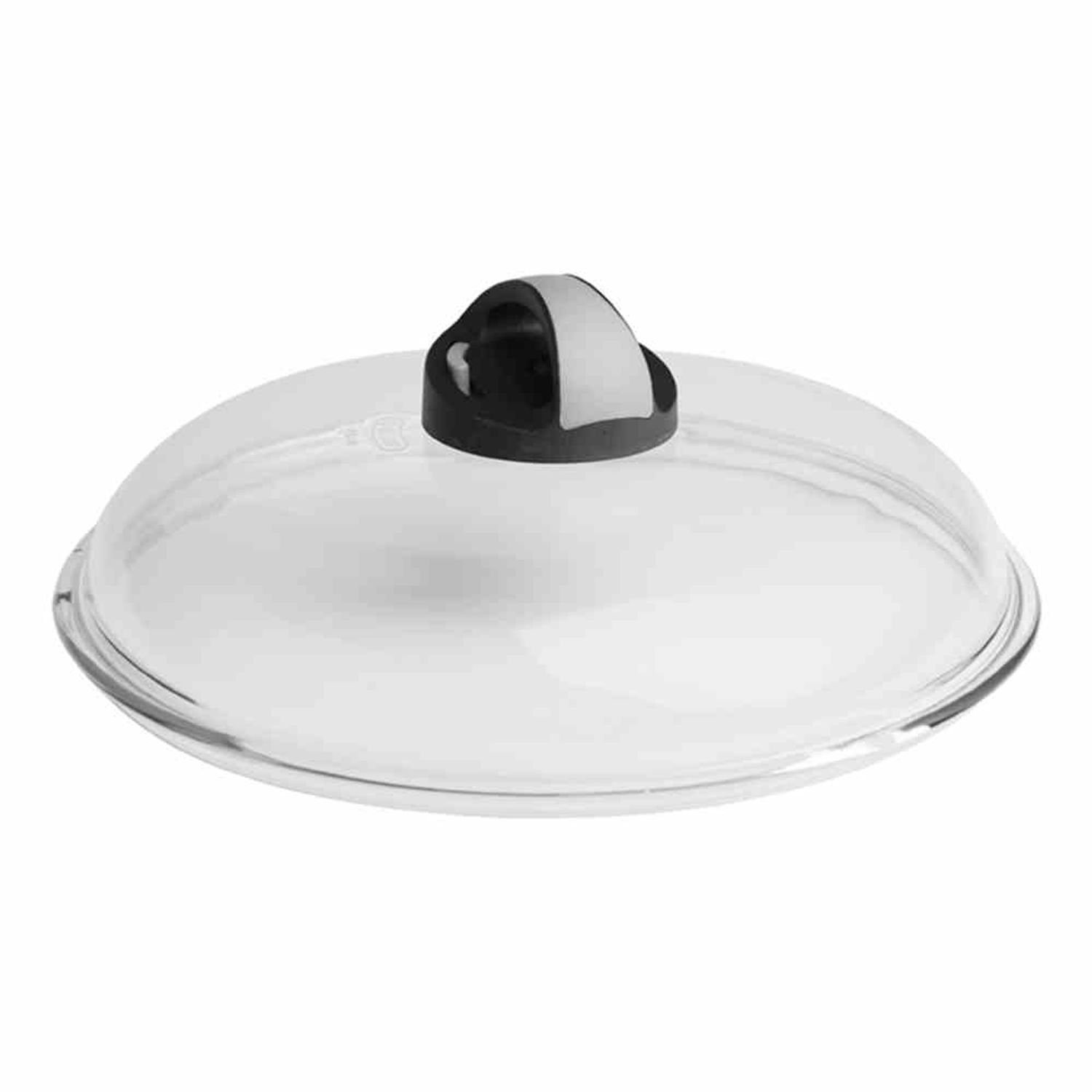 Deckel Glasdeckel für Pfanne 24 cm mit Igloo-Knopf schwarz