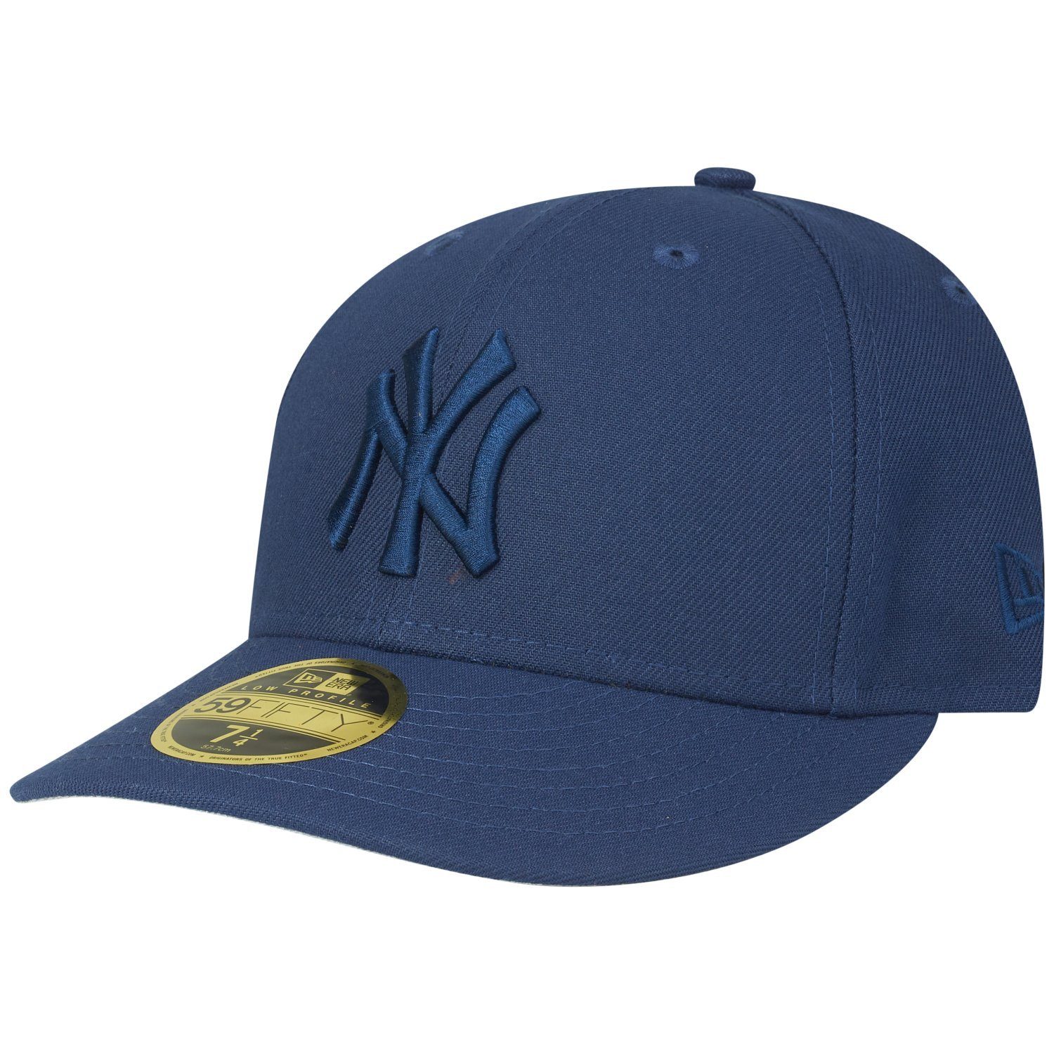 New Navy Cap Fitted New Era Profile 59Fifty Yankees York Low