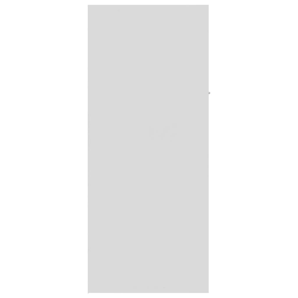 1-tlg. Schuhregal Weiß Schuhschrank Holzwerkstoff, cm vidaXL 60×35×84