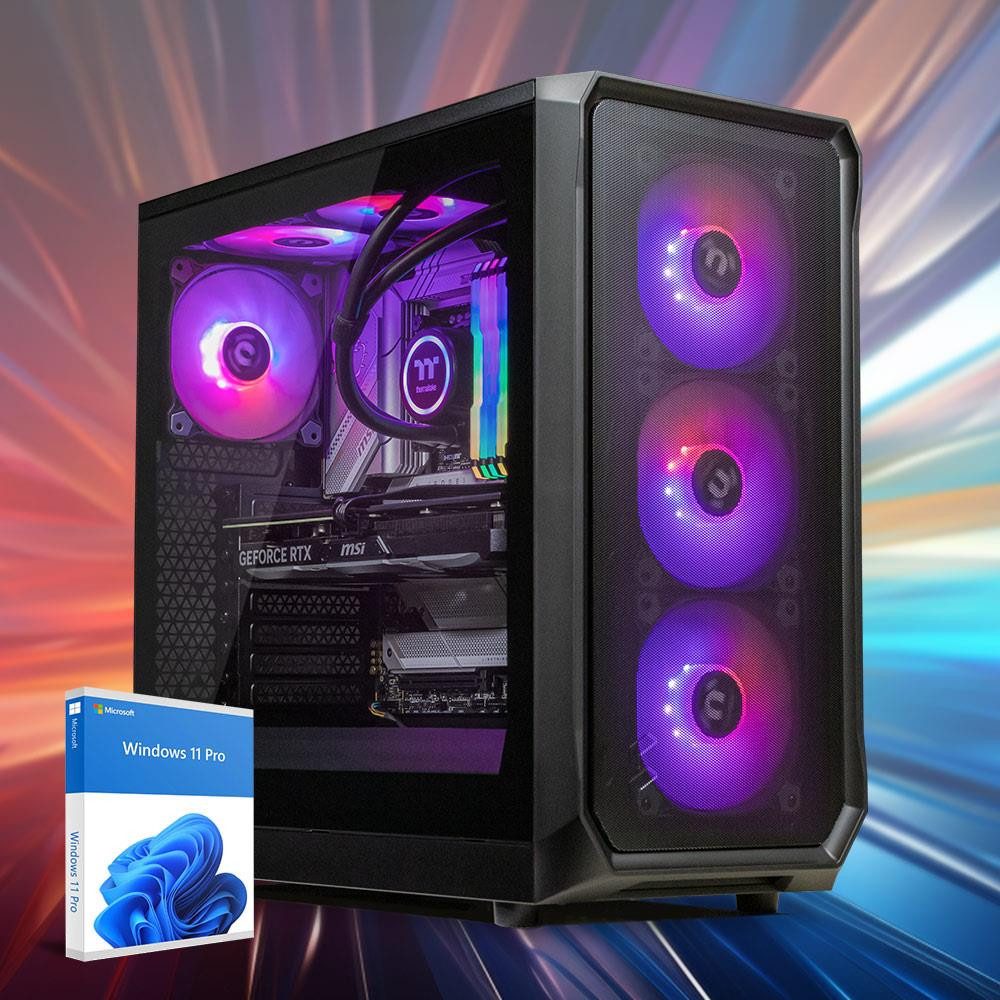 computerwerk LANGLEY A Gaming-PC (AMD Ryzen 5 5600X, RTX 4060, 16 GB RAM, 0 GB HDD, 1000 GB SSD, CPU-Kühler)
