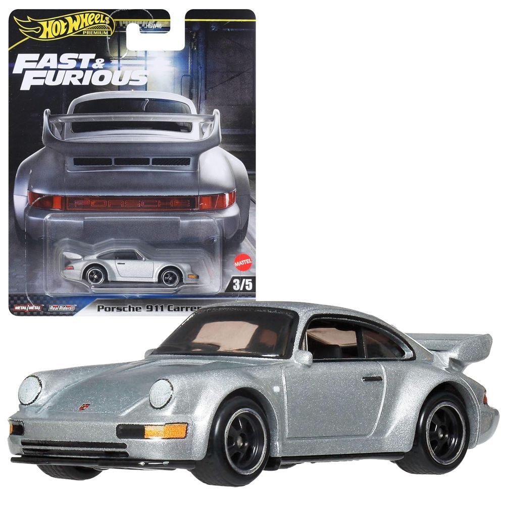 Hot Wheels Spielzeug-Rennwagen Porsche 911 Carrera RS 3.8 JBM03 Hot Wheels Auto Fast & Furious
