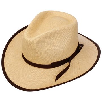 Borsalino Sonnenhut (1-St) Sommerhut mit Ripsband, Made in Italy