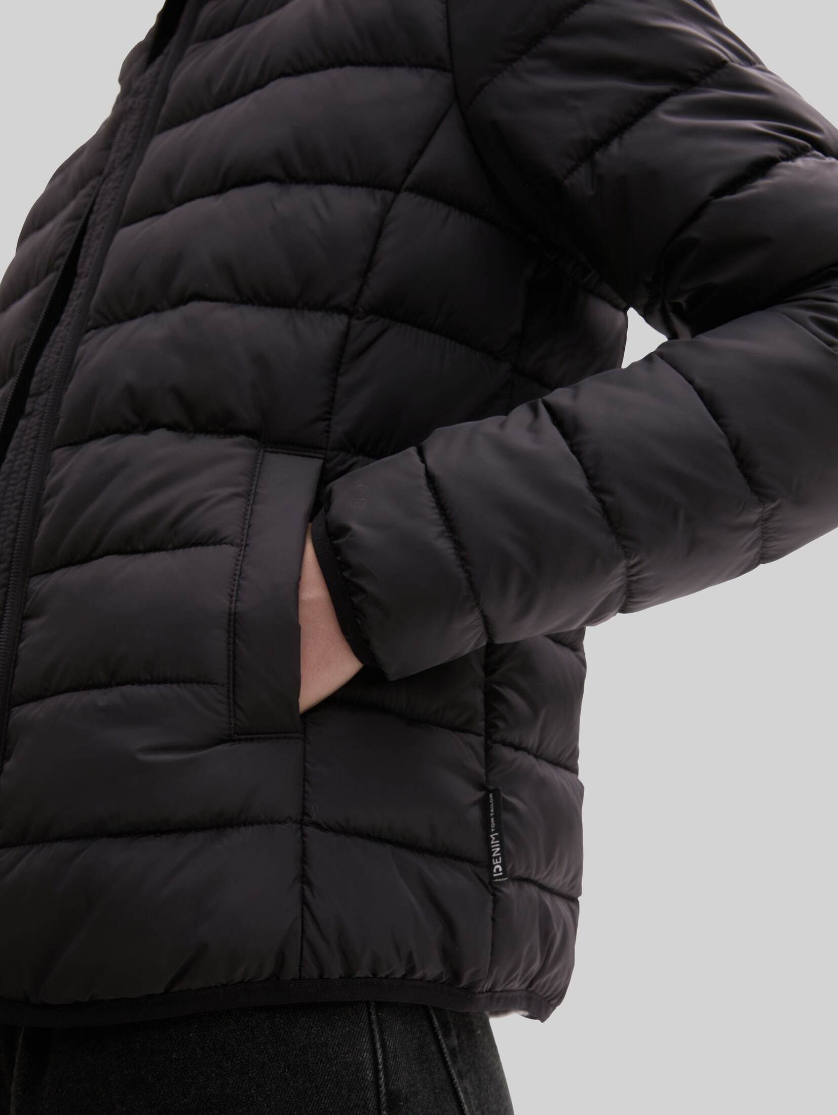 TOM TAILOR Denim Steppjacke Jacken Lightweight Steppjacke mit Kapuze