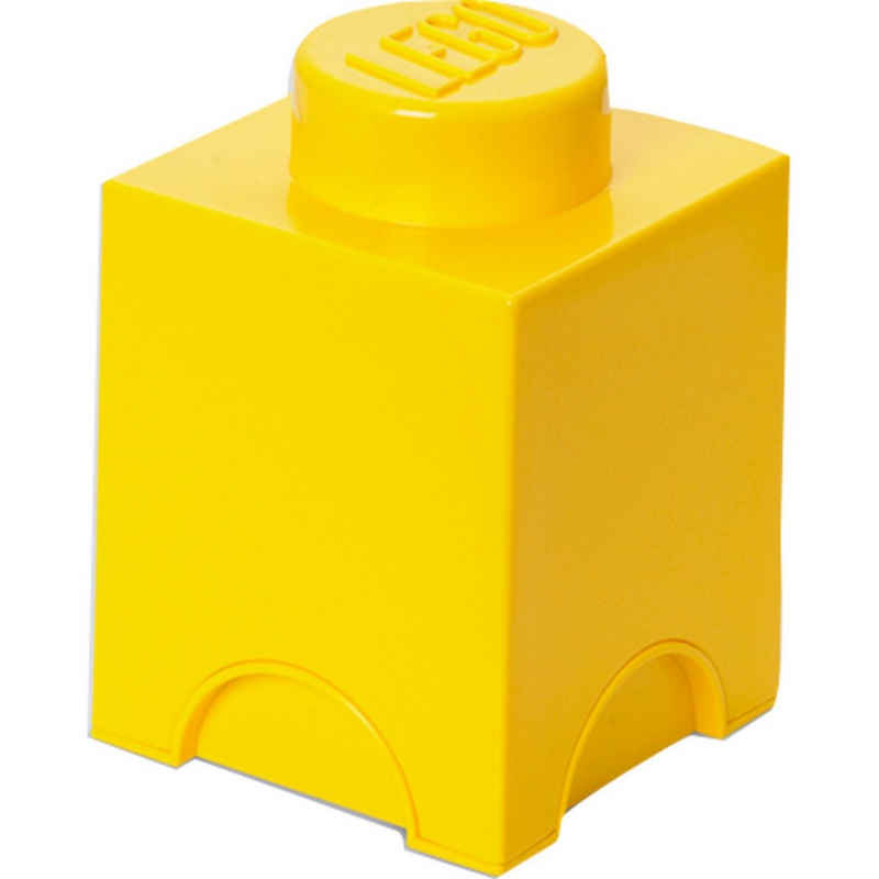 Room Copenhagen Aufbewahrungsbox LEGO Storage Brick 1 gelb
