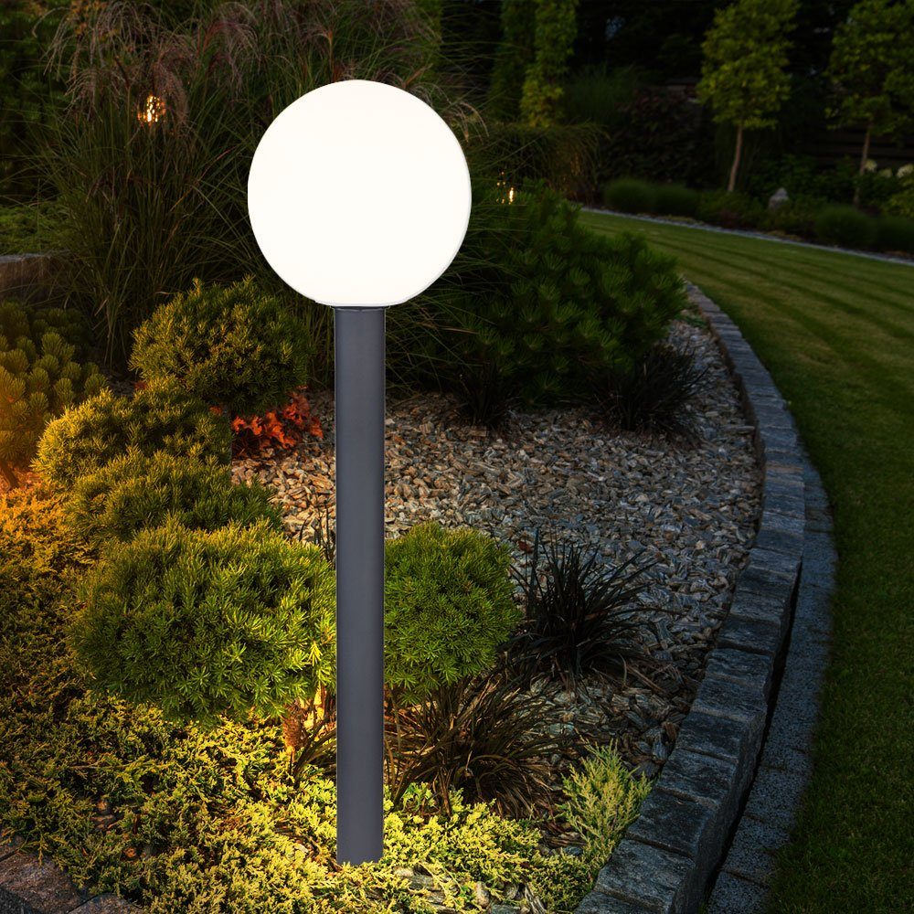 Stehlampe Leuchtmittel nicht Außenleuchte Standleuchte Gartenleuchte inklusive, Außen-Stehlampe, Globo