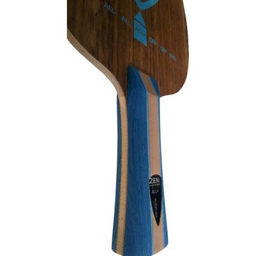 Sunflex Tischtennisschläger Zen All+ Tischtennis-Holz konkaver Griff