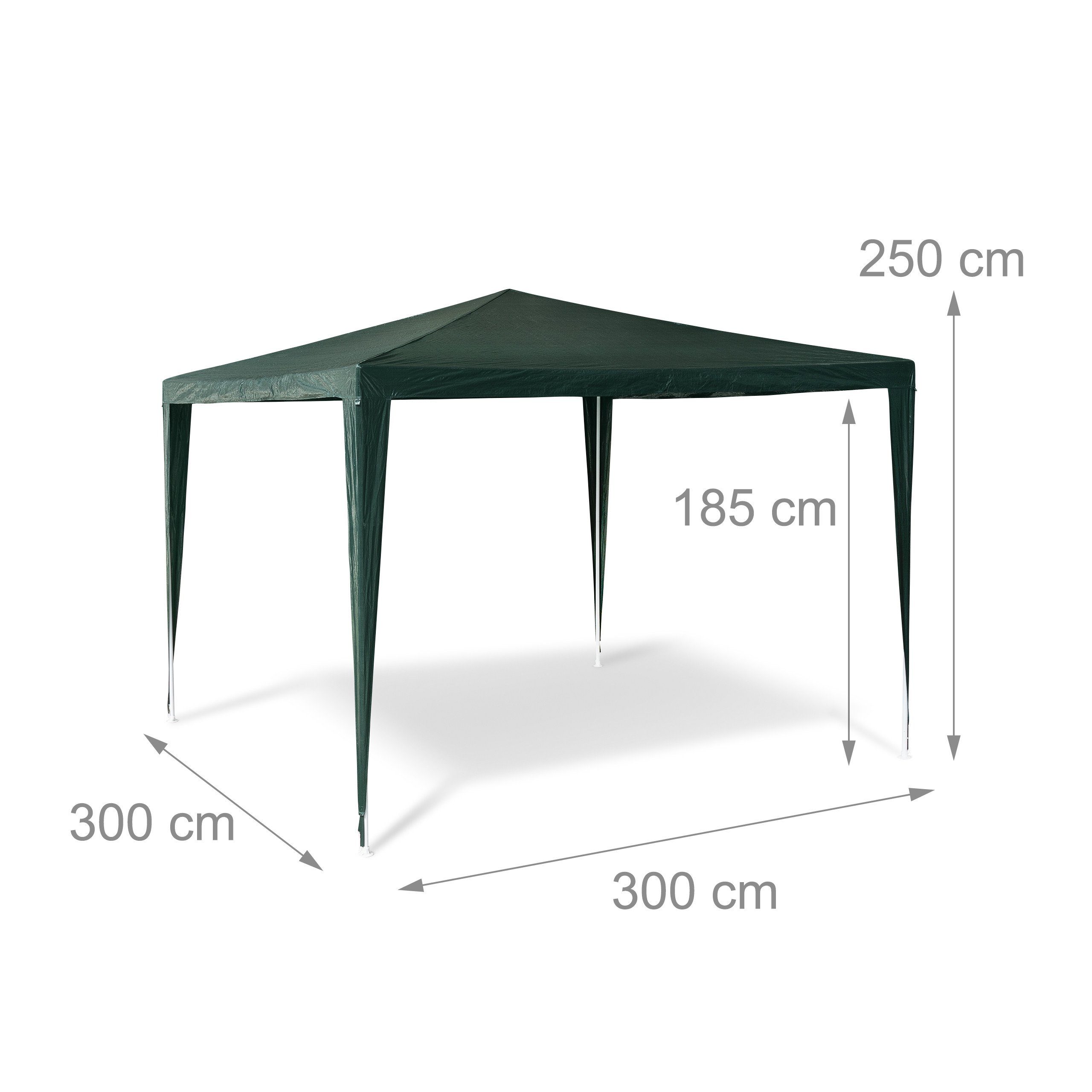 relaxdays Pavillon Zelt, grün günstig online kaufen