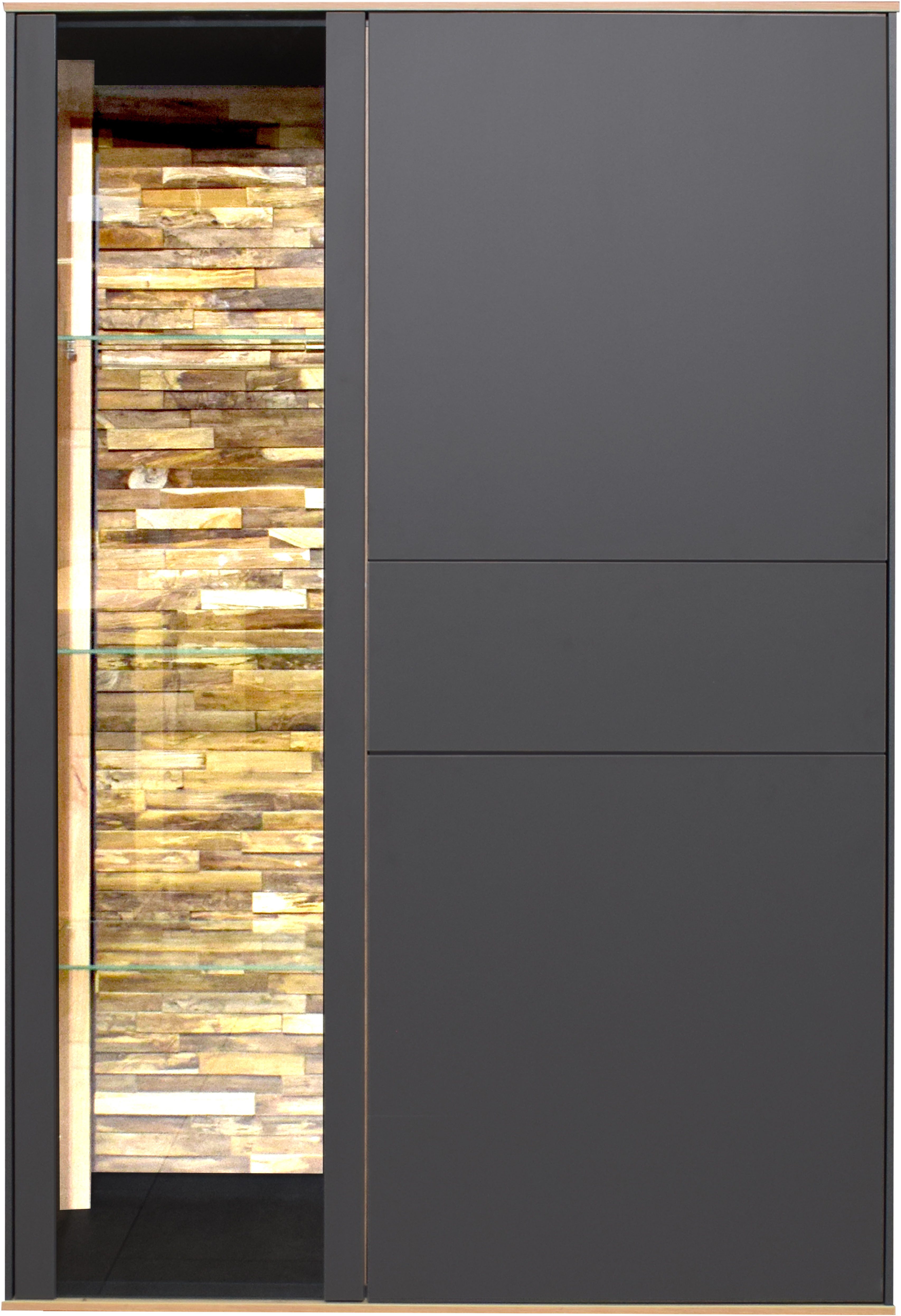 Mäusbacher Highboard, Faro Highboard B 101 cm, inkl.Beleuchtung, Push to open Funktion