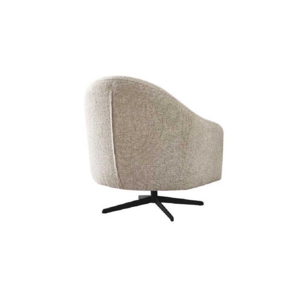 Sessel (1-St., Sessel), in Stilvoll Luxus Sessel Europe Design Drehbar Möbel JVmoebel Wohnzimmer Made