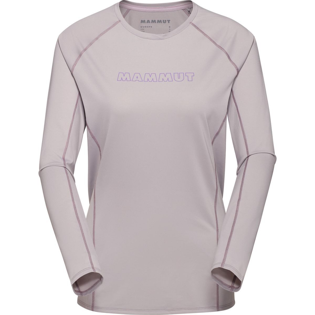 Mammut Fleecejacke Selun FL Longsleeve Women Logo Perfektes Longsleeve für Outdoor-Aktivitäten mit schnelltrocknendem