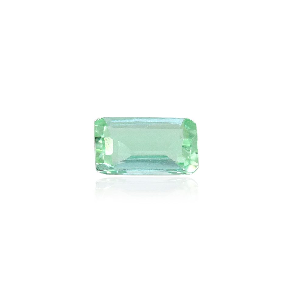 Edelstein Brasilianischer Paraiba-Turmalin 0,182ct Octagon-Schliff