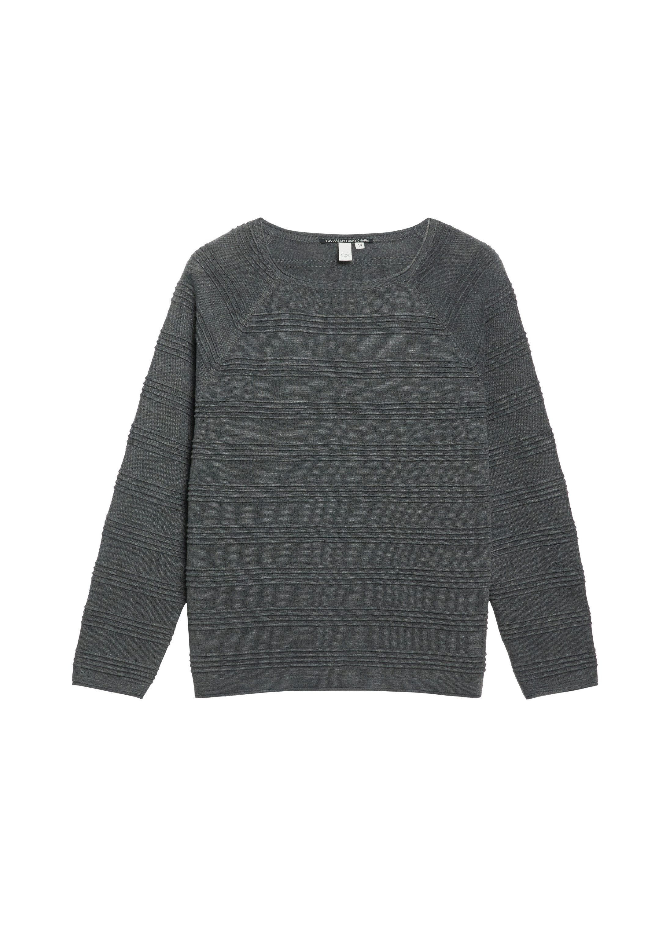 QS Longpullover Strickpullover Strickpullover