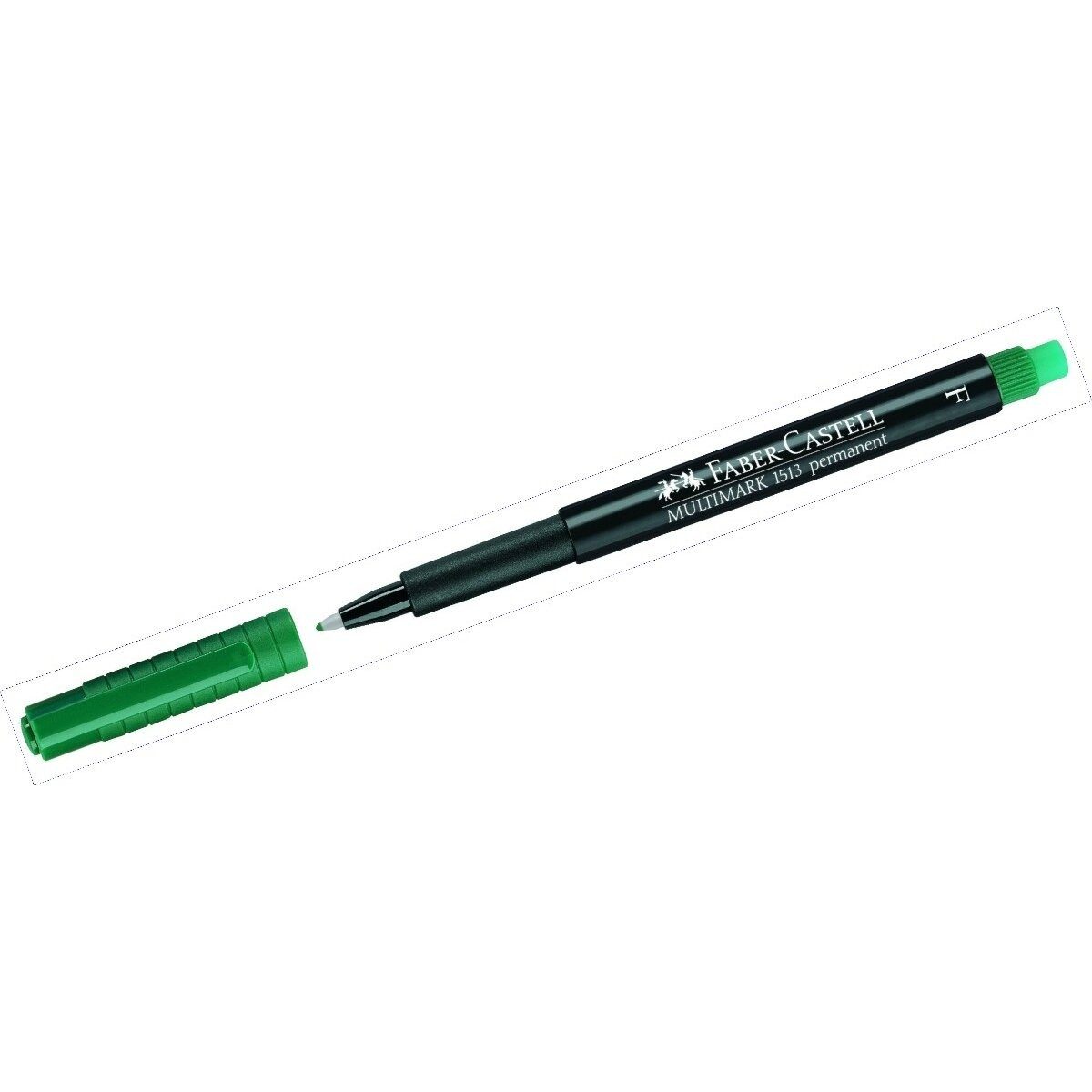 Faber-Castell Folienstift Folienschreiber Multimark grün permanent 0,6