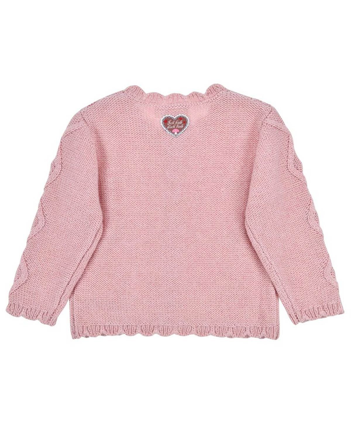 BONDI Strickjacke Baby Mädchen Strickjacke 'Be nature' 86960, Candy