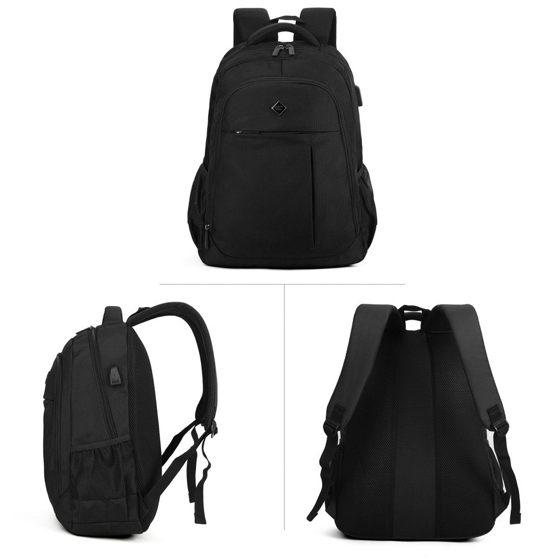 Aoking Schule Uni Sport (blau), Laptoprucksack Arbeit (Laptopfach) Freizeit Rucksack Reise Tagesrucksack Schulrucksack Freizeitrucksack Sportrucksack Rucksack