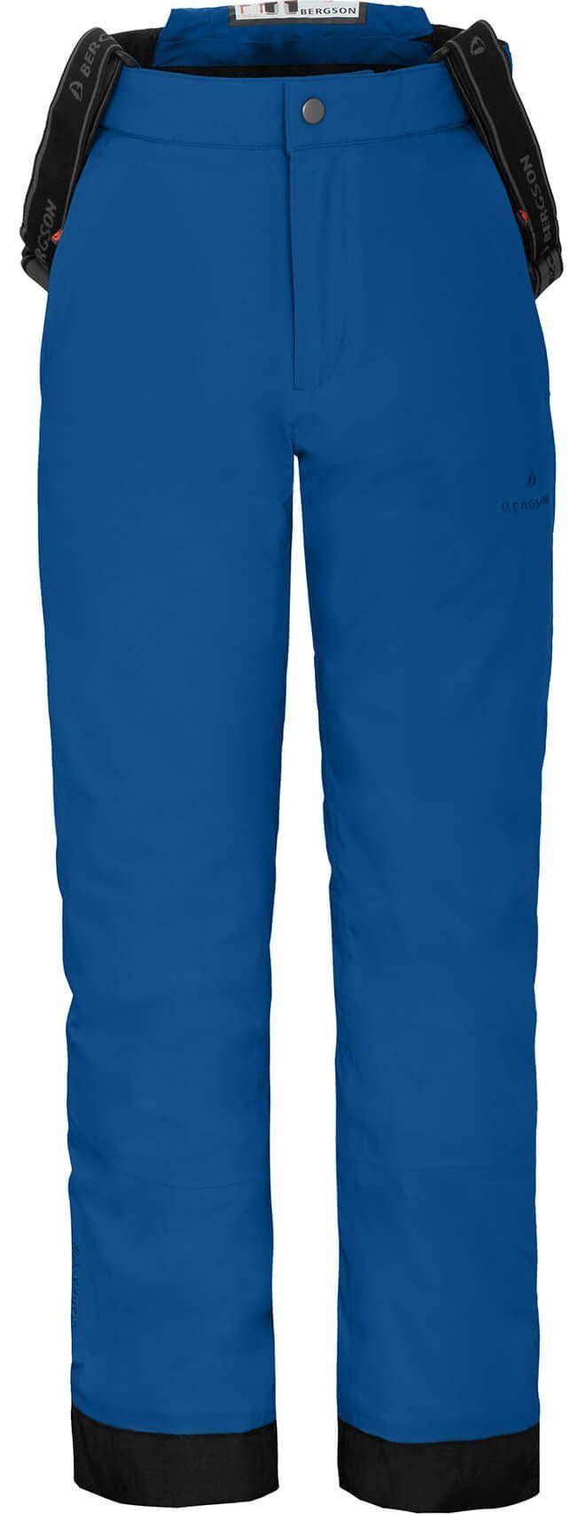 Bergson Skihose PELLY MAXI Kinder Skihose, wattiert, 20000 mm Wassersäule, Normalgrößen, klassisch blau