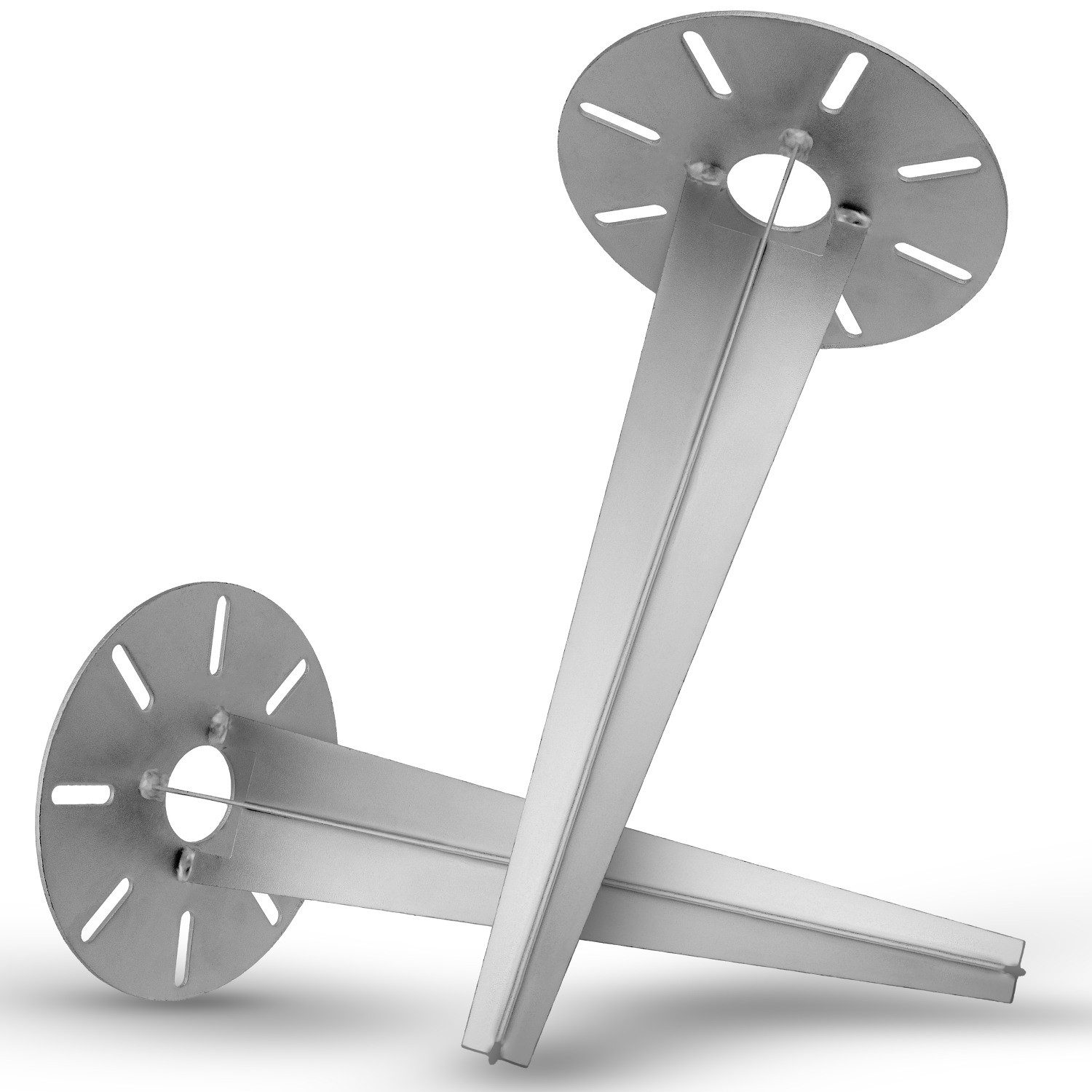 Kamelio Bodenhülse 2x Erdspieß Metall 30cm für Gartenleuchte Außenleuchte Steckdose, (2-St)