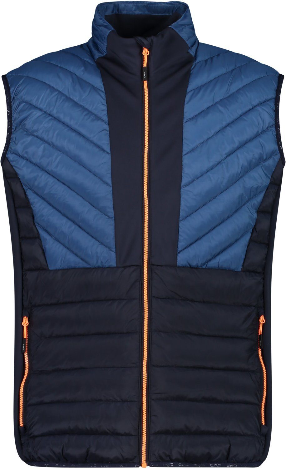 Funktionsweste MAN VEST HYBRID BLUESTONE