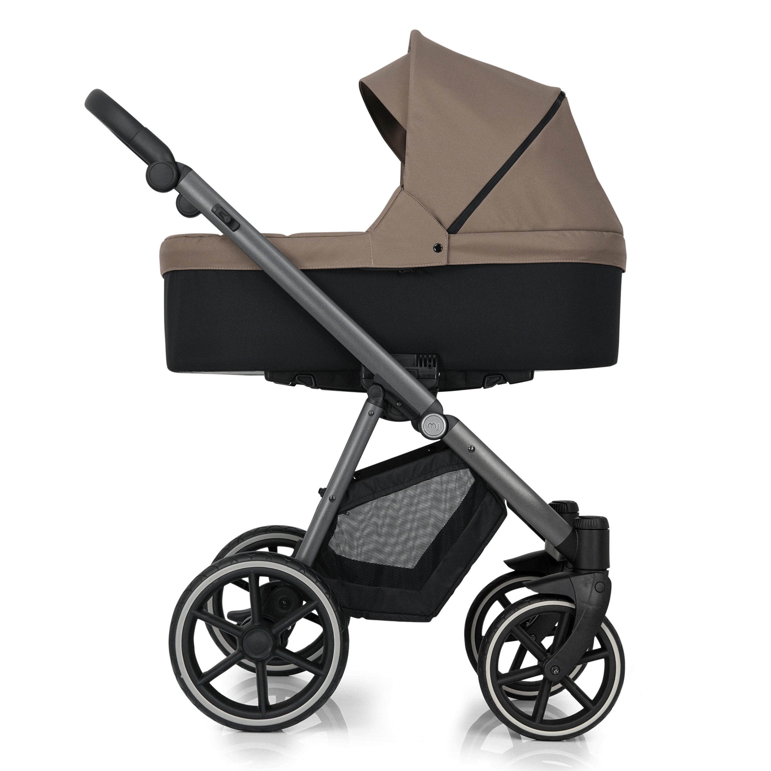 my junior Kombi-Kinderwagen my junior® NOAX² Concrete Toffee 2in1