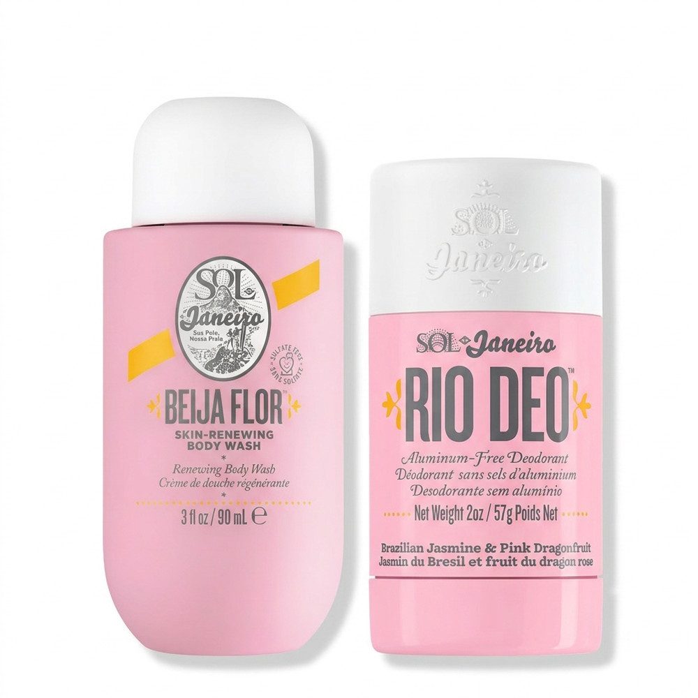 Sol de Janeiro Körperpflegemittel Sol de Janeiro Beija Flor Clean and Fresh Pflege Duo, Pflegedusche und Deo in einem abgestimmten Pflege Duo