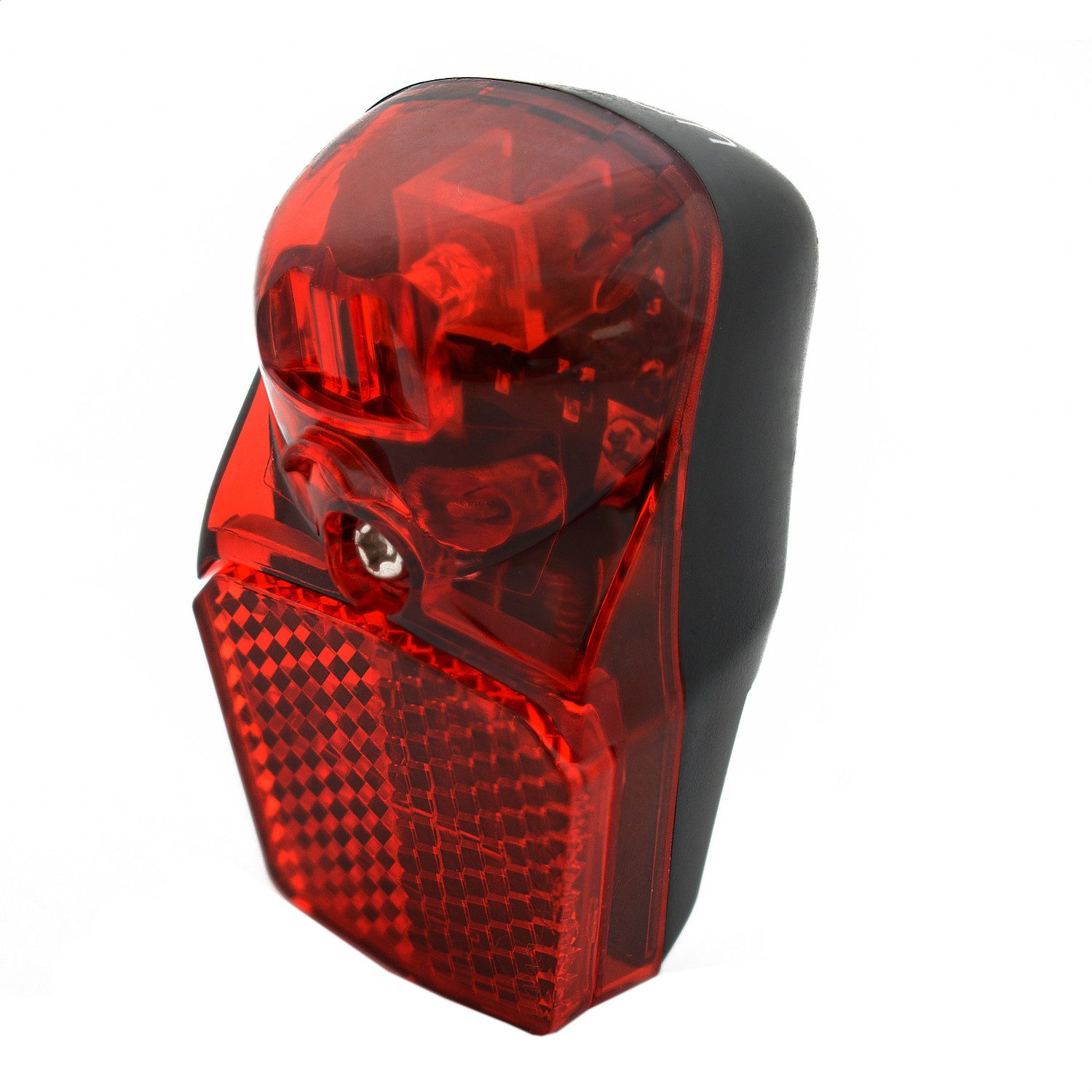 nean Fahrrad-Rücklicht Dynamo, Mit Standlicht, Reflektor und StVZO-Zulassung, 7 Candela