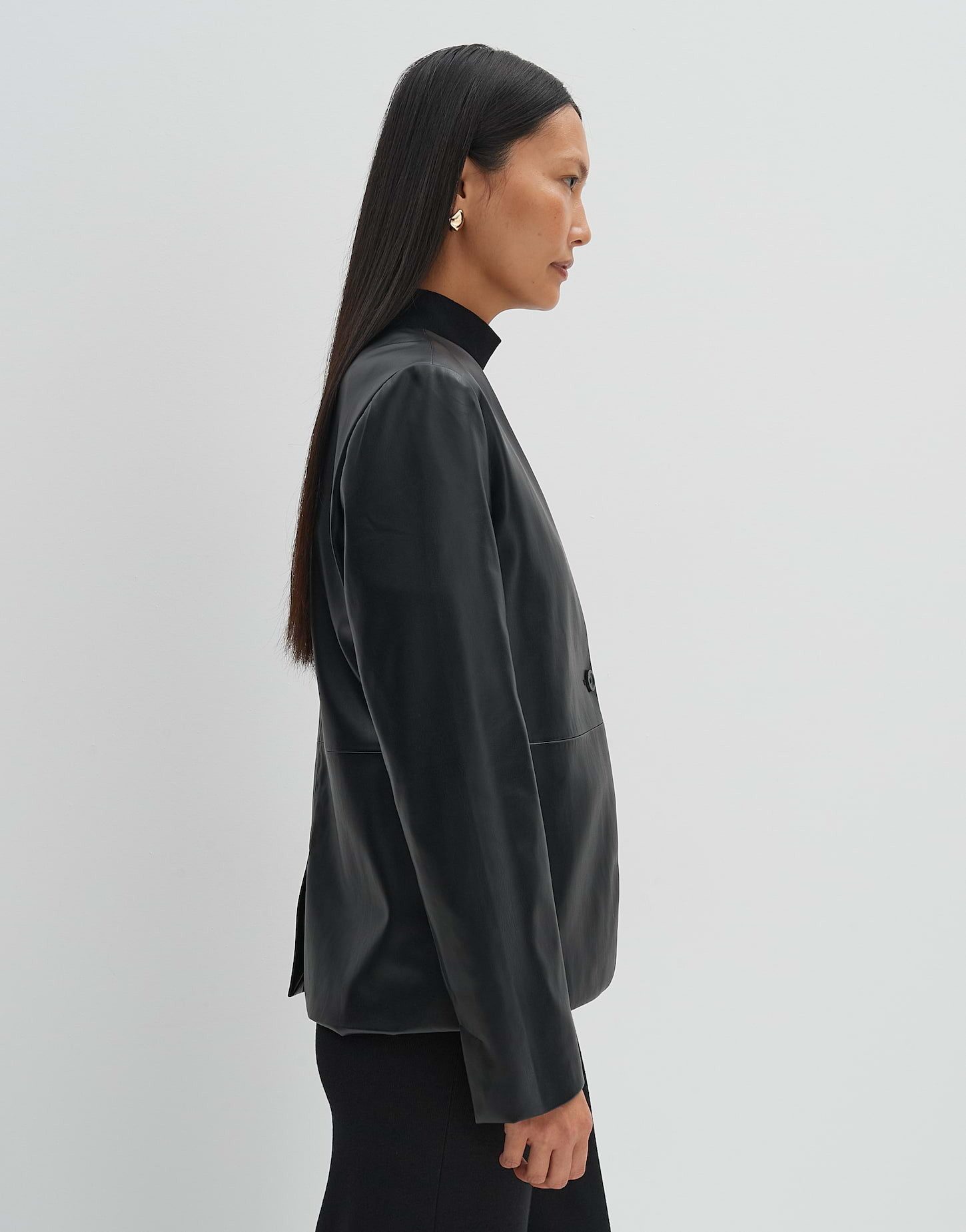 someday Lederblazer Blazer NOEBE aus weichem Kunstleder