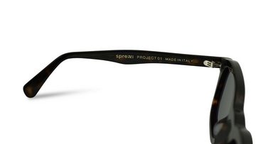 Sprezzi Fashion Sonnenbrille Herren Sonnenbrille Zeitloses Design UV Schutz Premium Acetat (inkl. Brillenetui, Reisetasche und Putztuch geliefert, inkl. Brillenetui, Reisetasche und Putztuch geliefert) CE zertifiziert, UV Schutz, inkl. Reiseetui und Pflegetuch