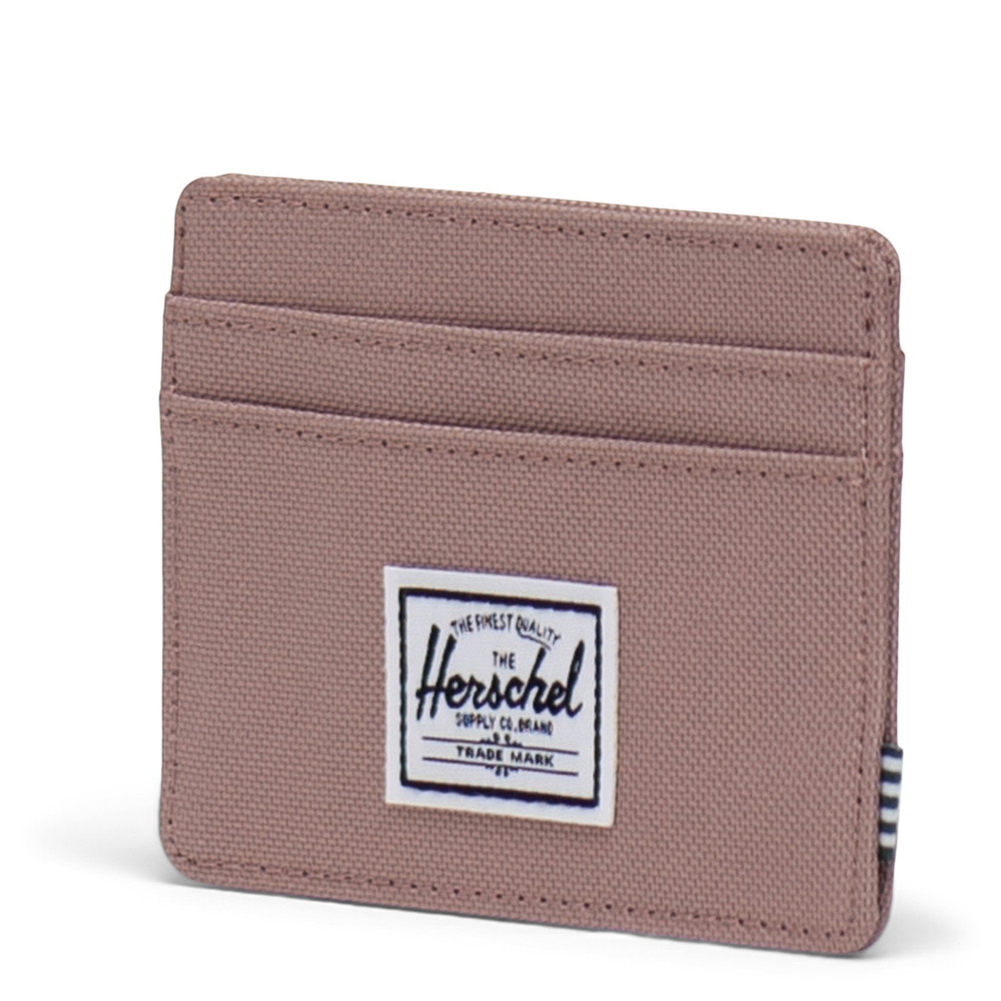 Herschel Geldbörse Charlie - Kreditkartenetui ash rose RFID 10 cm 4cc (1-tlg)