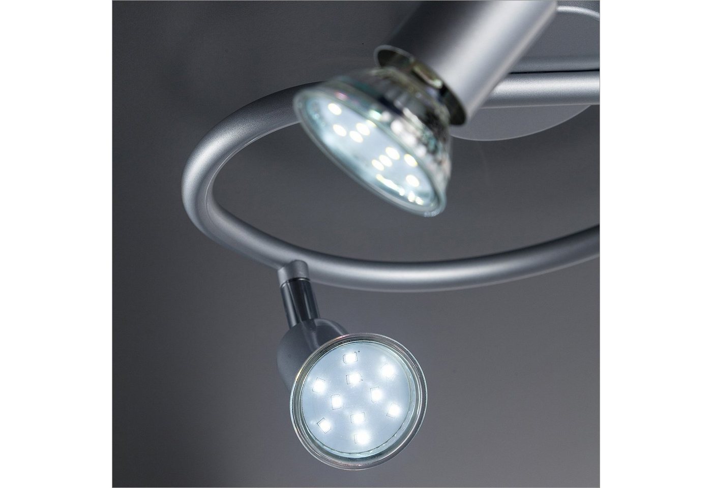 B.K.Licht LED Deckenspots, LED Deckenleuchte Deckenlampe schwenkbar 3 x 3 Watt 250 Lumen 3.000K IP20-kaufen