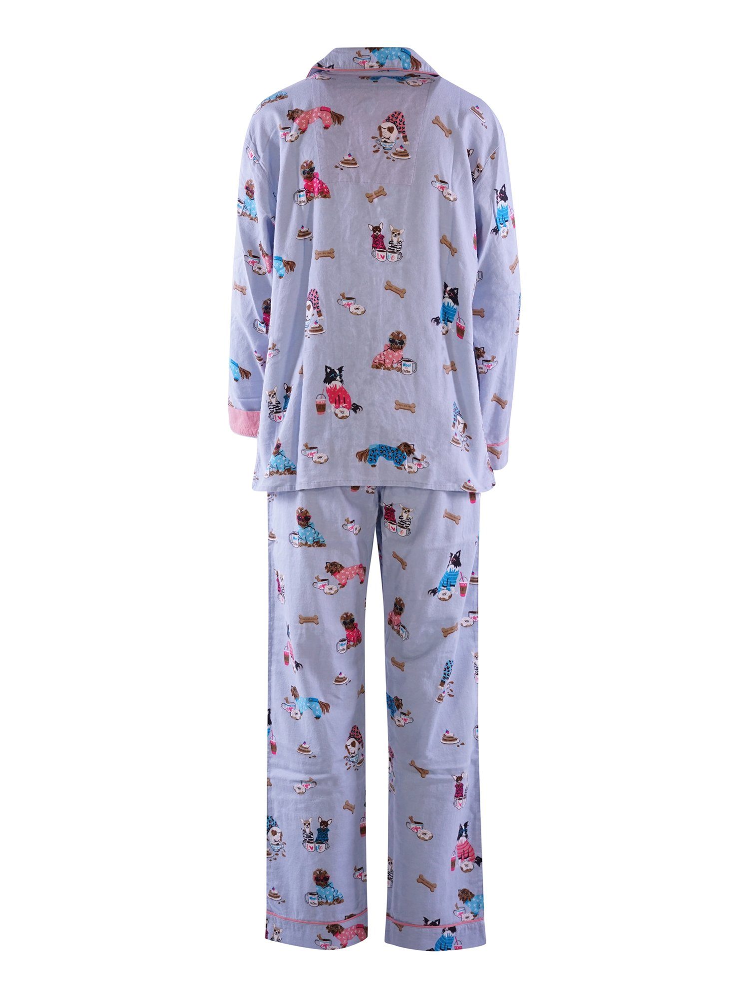 PJ schlafmode Pyjama schlafanzug hellblau pyjama Flanells Salvage