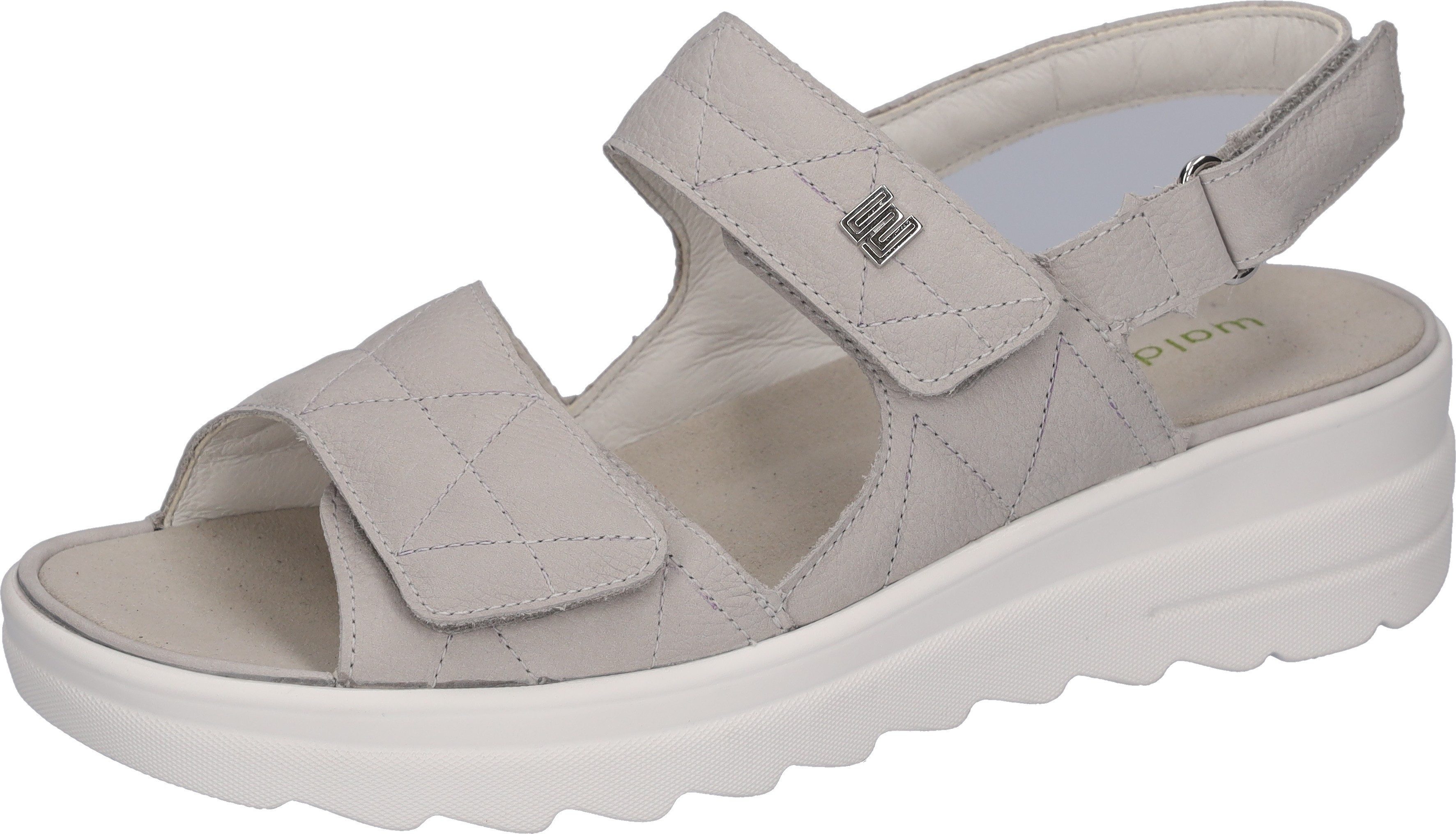 Waldläufer H-IZZY Keilsandalette Sommerschuh, Sandale, Bequemschuh mit Klettverschlüssen, H-Weite