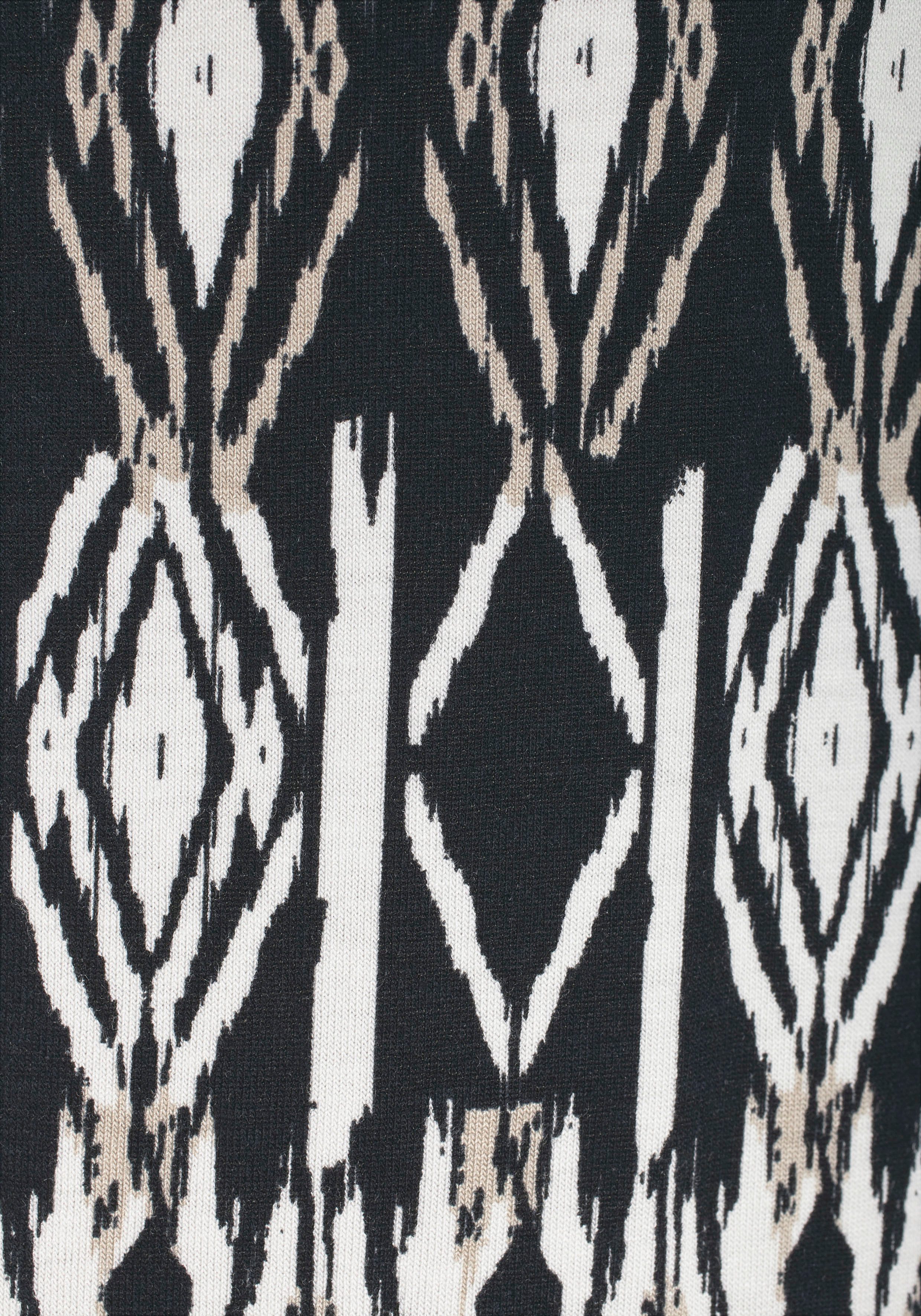 LASCANA Maxikleid mit Ethnodruck und Spaghettiträgern Strandkleid, langes Sommerkleid, Viskosekleid, Boho-Kleid, Festival