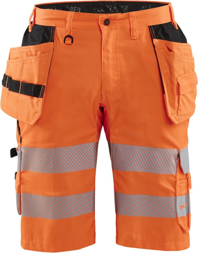 Blåkläder Warnschutz-Shirt High Vis Shorts Mit Stretch